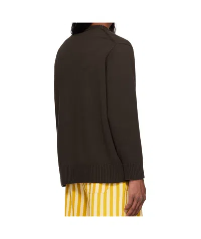 Bode Brown Juniper Sweater