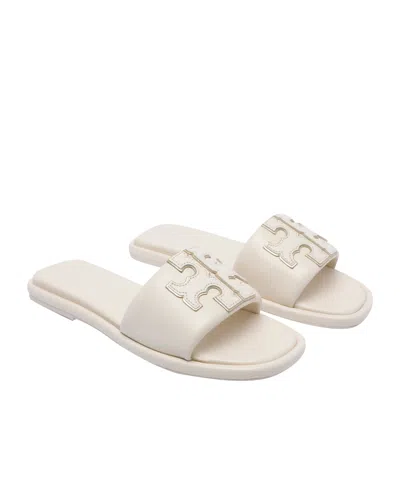 Tory Burch Round Toe Slippers