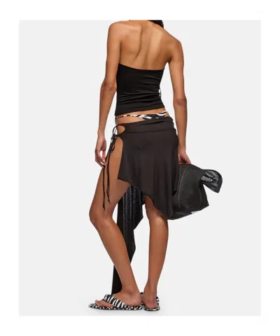 Attico Lace-up Skirt