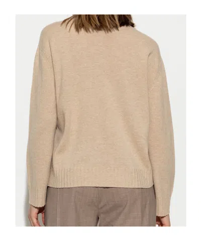 Fabiana Filippi Beige Wool Blend Sweatshirts