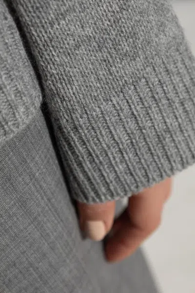 Fabiana Filippi V-neck Long-sleeved Sweater