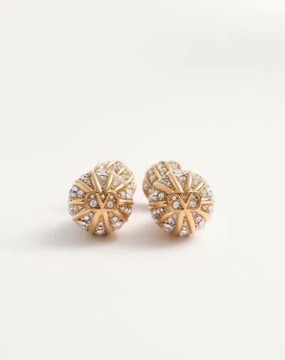 Valentino Embellished Poetiques Des Gouttes Earrings