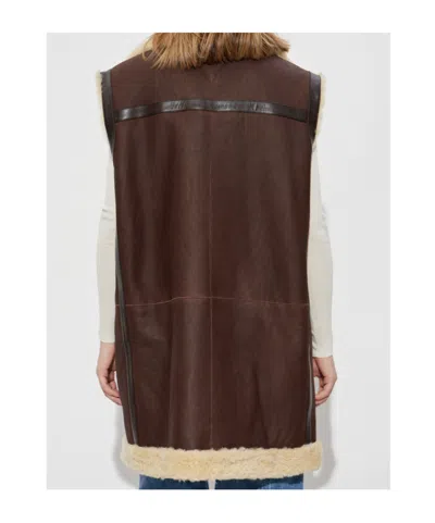 Bottega Veneta Shearling Long Vest