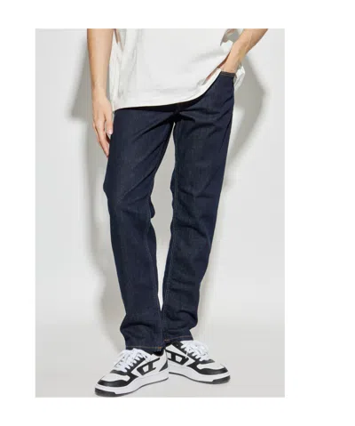 Diesel 2023 Denim Trousers With Belt Loops In Blue