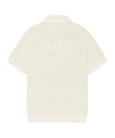 Amiri Crochet Mesh Shirt