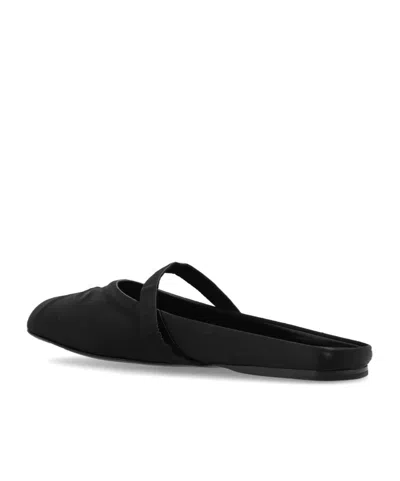 Marni Little Bow Nappa Leather Flat Mules