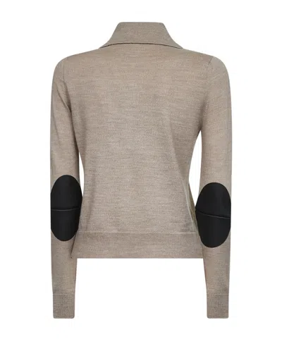 Shop Mm6 Maison Margiela Spread-collar Cardigan