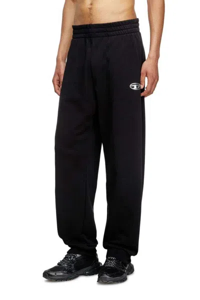 Diesel Sweatpants With Metal-effect Oval D Logo