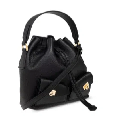 Ferragamo Secchiello Multipocket Con Fibbia Hug
