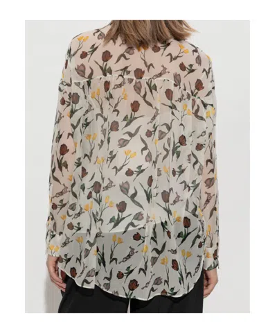 Marni Floral Printed Long-sleeved Shirt