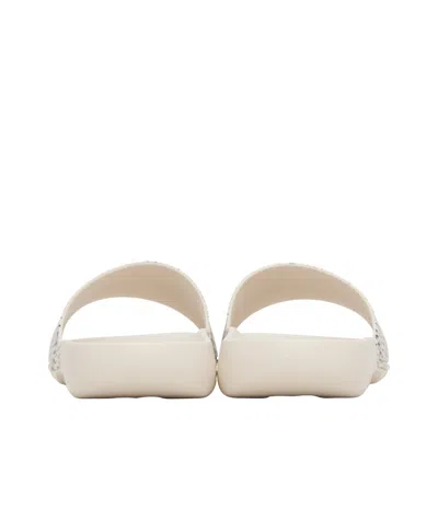 Burberry Beige Check Dive Pool Slides