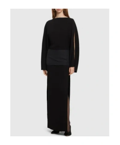 Khaite Nanette Viscose Midi Dress