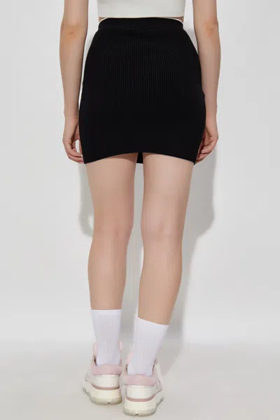 Amiri Ma Mini Skirt Knit Rib
