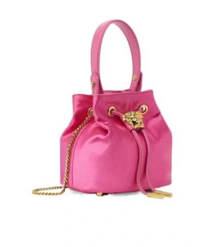Versace Mini La Medusa Drawstring Bucket Bag