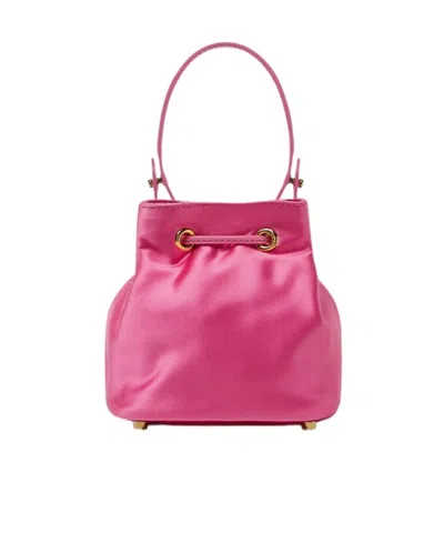 Versace Mini La Medusa Drawstring Bucket Bag