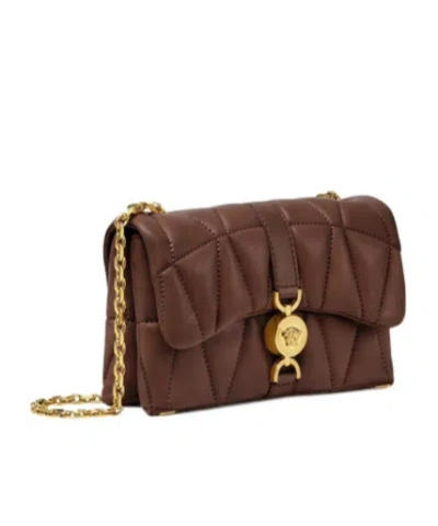 Versace Mini Shoulder Bag With Flap