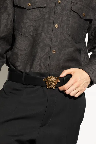 Versace Medusa Head-buckle Belt