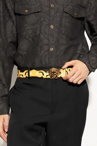 Versace Medusa Head-buckle Belt