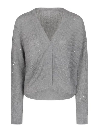 Peserico Sequin-embellished Cardigan