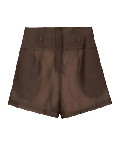 THE FRANKIE SHOP BELT LOOP SHORTS 