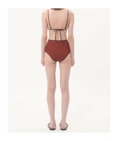 Valentino Bikini In Lycra Stampa Plus De Pois