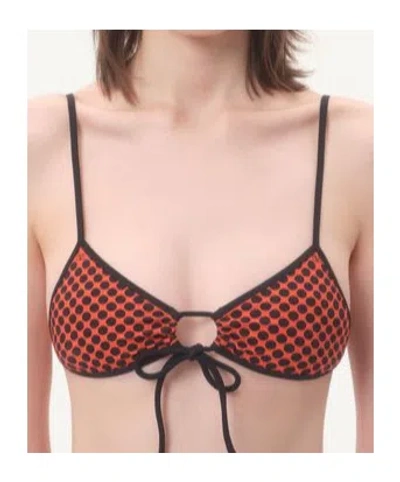 Valentino Bikini In Lycra Stampa Plus De Pois