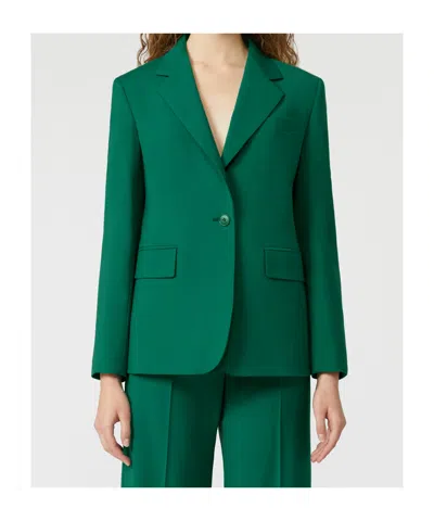 Weekend Max Mara Natural Stretch Wool Blazer