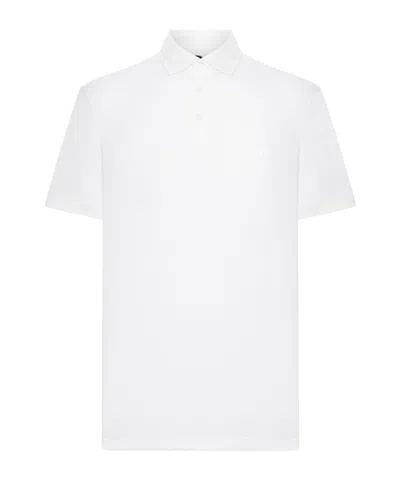 Giorgio Armani Embroidered-logo Polo Shirt