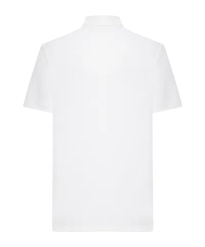 Giorgio Armani Embroidered-logo Polo Shirt