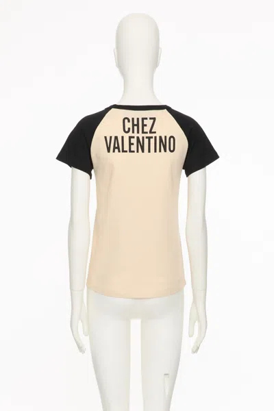 Valentino Printed Cotton Jersey T-shirt