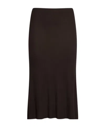Khaite Leema Mid-length Skirt
