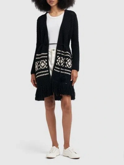 Max Mara Orione Long Knitted Cardigan