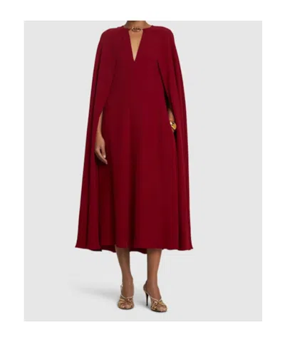 Valentino Cape Dress