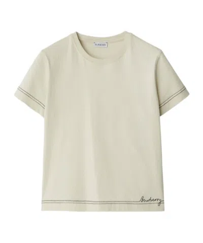 Burberry Plain Weave Short-sleeved T-shirt