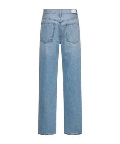 Re/done Low-rise Jeans In Blue