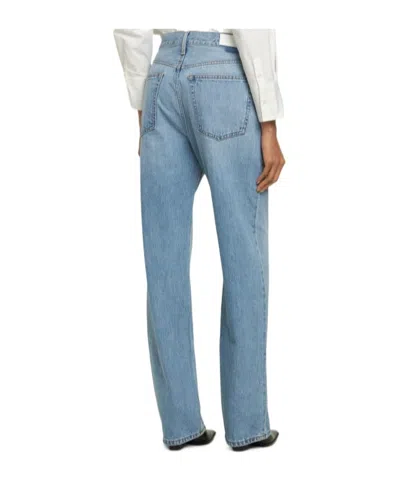 Re/done Low-rise Jeans In Blue