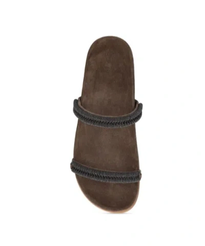 Brunello Cucinelli Round-headed Flat Sandals