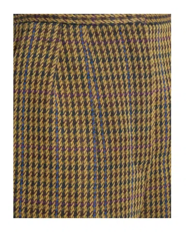 Max Mara Houndstooth Shorts