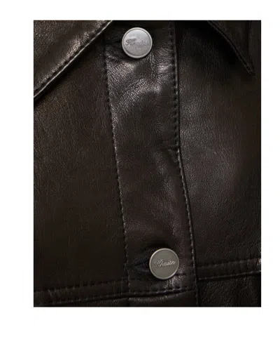 Khaite Button Leather Jacket