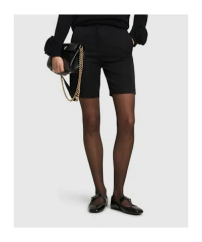 Valentino Garavani Midnight Blue Stretch Cotton Bermuda Shorts