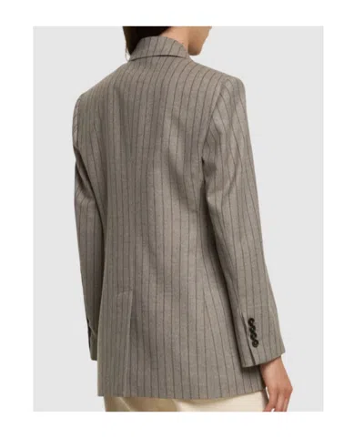Brunello Cucinelli Pinstripe Double-breasted Blazer