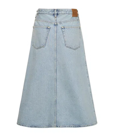 Totême Denim Midi Skirt