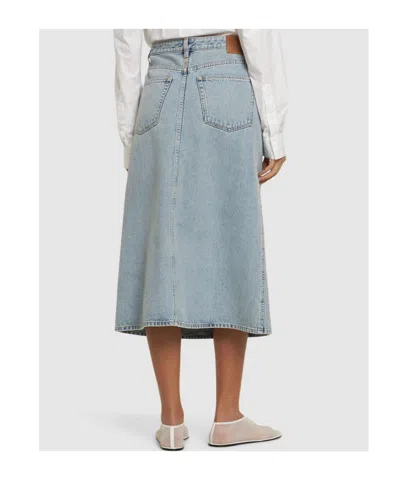 Totême Denim Midi Skirt