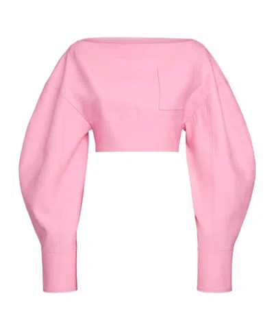 Jacquemus Le Haut Casaco Hollowed Out Blouse