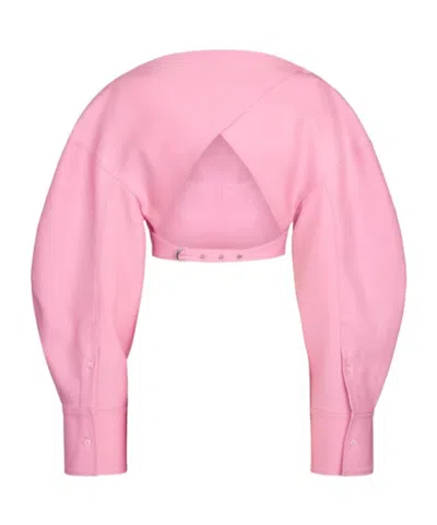 Jacquemus Le Haut Casaco Hollowed Out Blouse