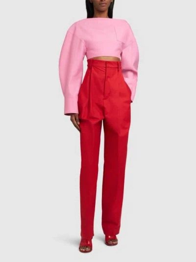 Jacquemus Le Haut Casaco Hollowed Out Blouse