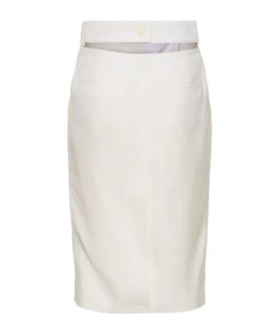 Jacquemus La Jupe Midi Bari Viscose Midi Skirt