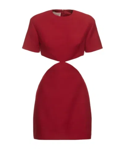 Valentino Open Back Mini Dress