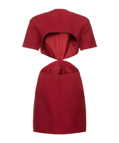 Valentino Open Back Mini Dress