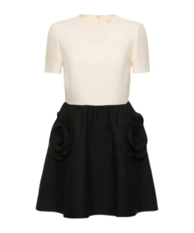Valentino Rose Decorated Dress